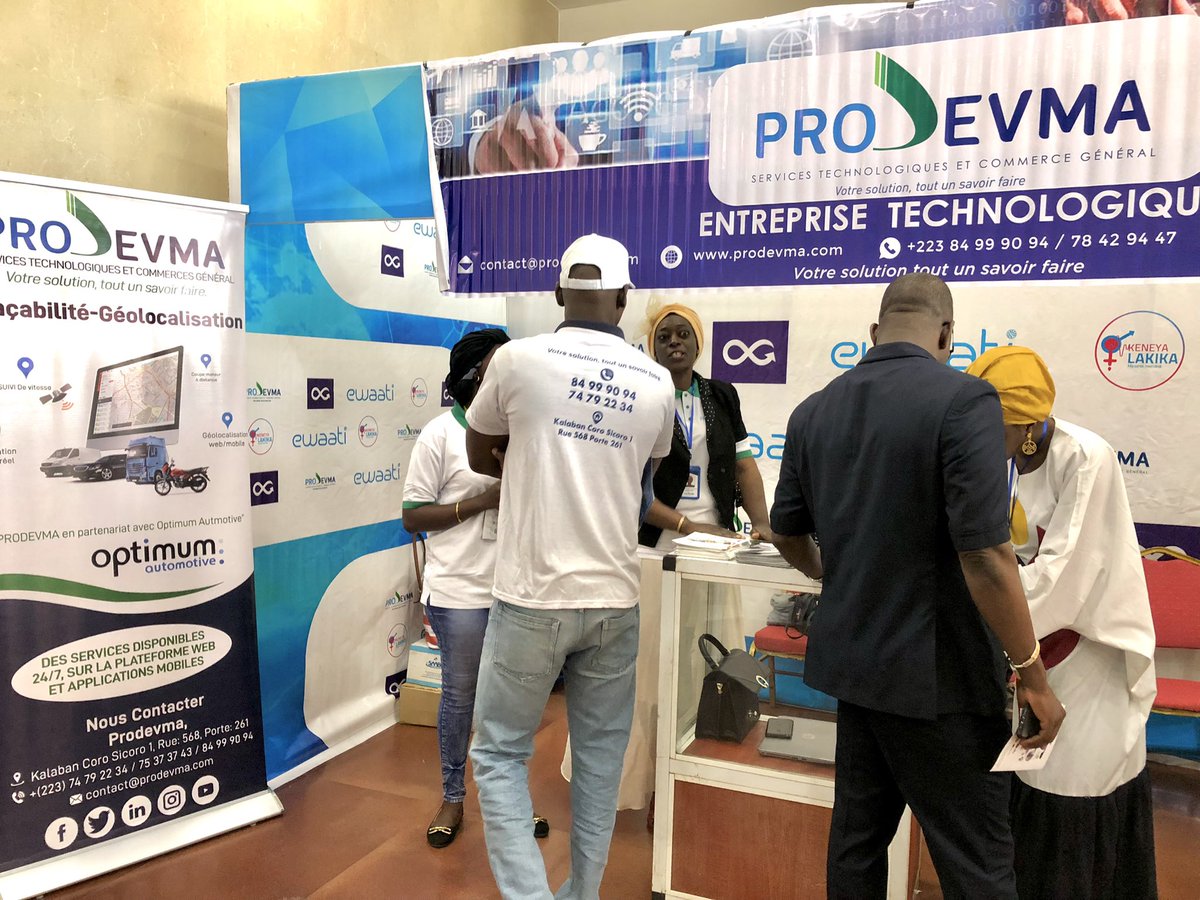 prodevma's tweet image. Comme promis, PRODEVMA est bien présente à l’occasion de cette deuxième édition du #MaliDigitalAwards.

Venez à la découverte de notre stand, vous en sortiriez plus épatés. 

#MaliDigitalAwards
#Prodevma
#serviceinformatique
#Geolocalisation
#MDA #mda2022 #bamakomali