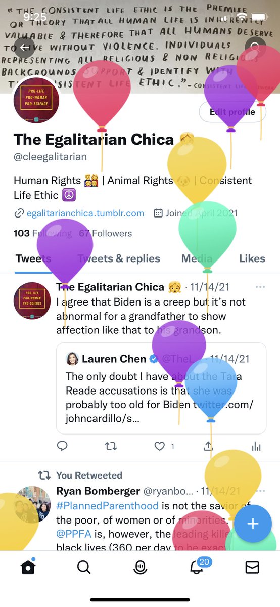cleegalitarian's tweet photo. Been inactive for a while for personal reasons but today is the 23rd anniversary of me transforming from a clump of cells to a human being! https://t.co/JQX63Lx5sD