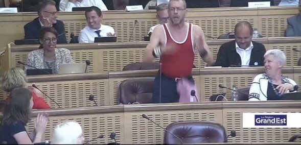 alaincedelleFR's tweet photo. Ça continue ! La majorité du conseil régional #GrandEst vote un complément budgétaire de 1,5 millions de plus pour le #sport de haut niveau et rien pour le sport amateur. J’ai pourtant mis le paquet en juin pour défendre les bénévoles https://t.co/EtGFElULbq
