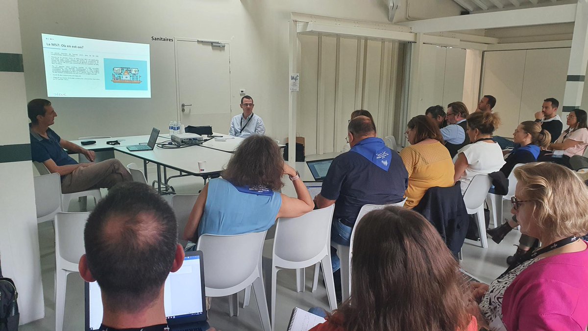 INFOCOM'94 anime, ce jour, un atelier sur la M57 à <a href="/MontdeMarsan/">Mont de Marsan</a>. Merci à <a href="/declic_asso/">Déclic</a> de porter haut les couleurs de la mutualisation. #mutualisation #numérique #OPSN #M57