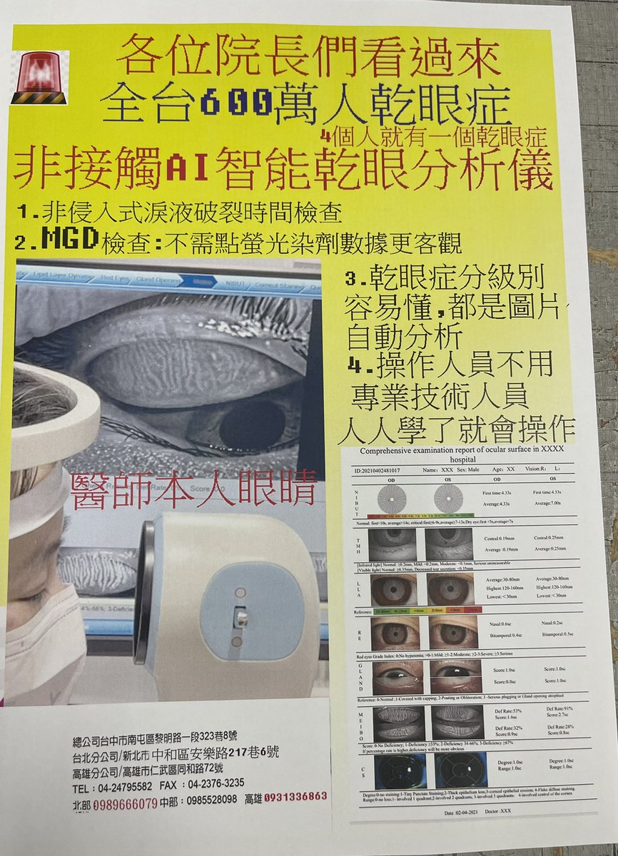 ddee261's tweet image. 最新乾眼分析儀