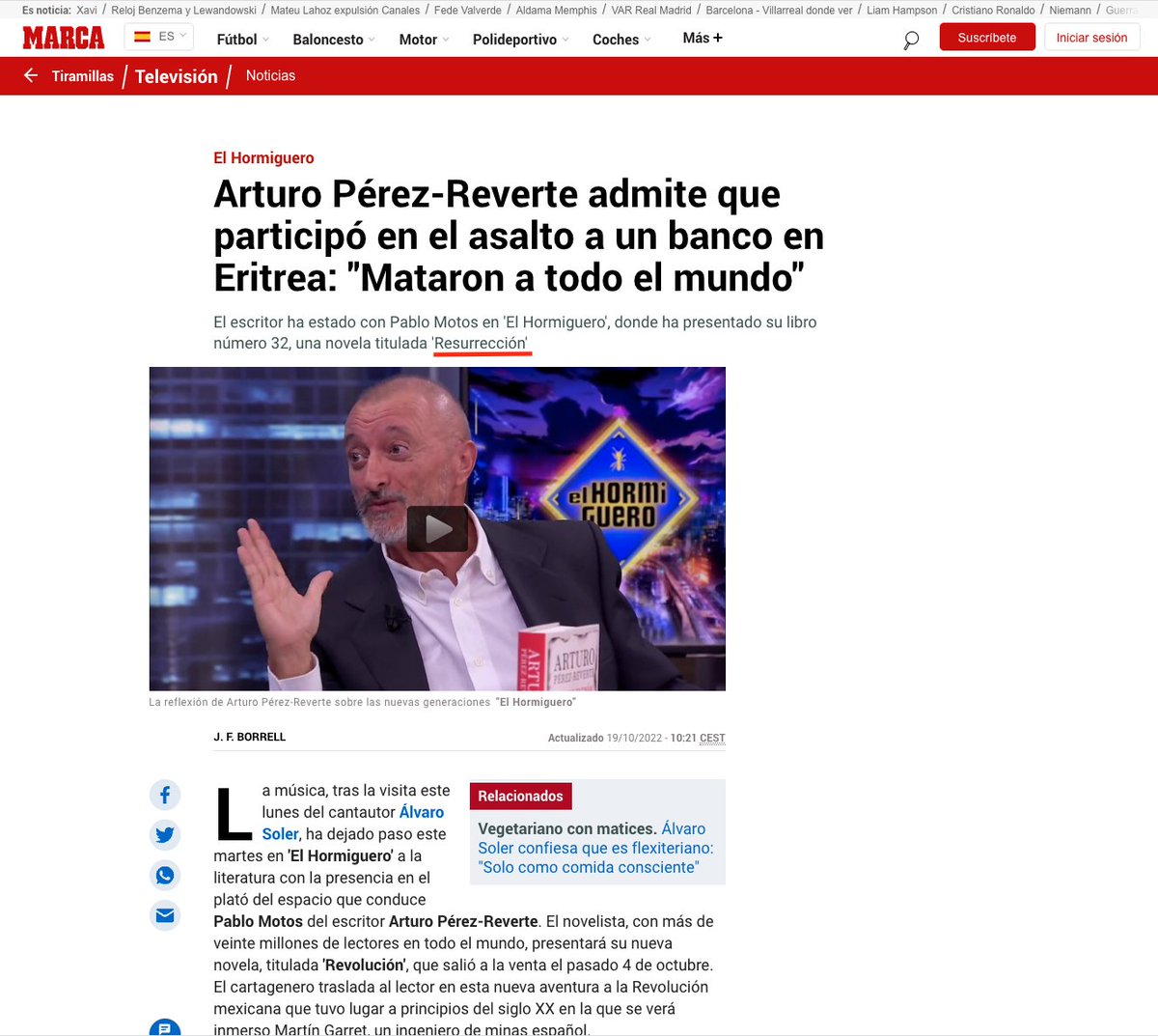 diverr's tweet photo. @perezreverte, ¿le ha cambiado el nombre a la novela?
https://t.co/dg0kcmXsEq https://t.co/a369J1imYo