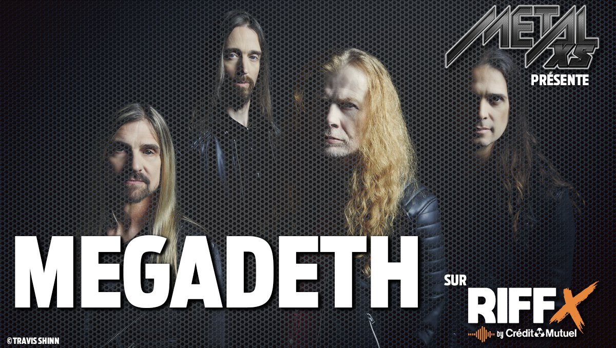 Grand moment dans @MetalXSTV avec les légendes du thrash metal @Megadeth (membres du Big Four avec @Slayer, @Anthrax et @Metallica) ✨ Le batteur Dirk qui nous raconte l'aventure #Megadeth 🤘 ▶️ Voir l'épisode : riffx.fr/le-grand-retou… @hardforce @Heavy1Radio @ChristianLamet