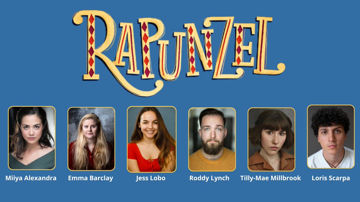 Cast Announcement! Meet the cast of Rapunzel who will be bringing some Christmas magic to The Watermill Stage! Rapunzel runs from Thursday 18 November to Sunday 1 January. Tickets can be booked at bit.ly/3VFH1fc #CastAnnouncement #Rapunzel #Christmas #ChristmasShow