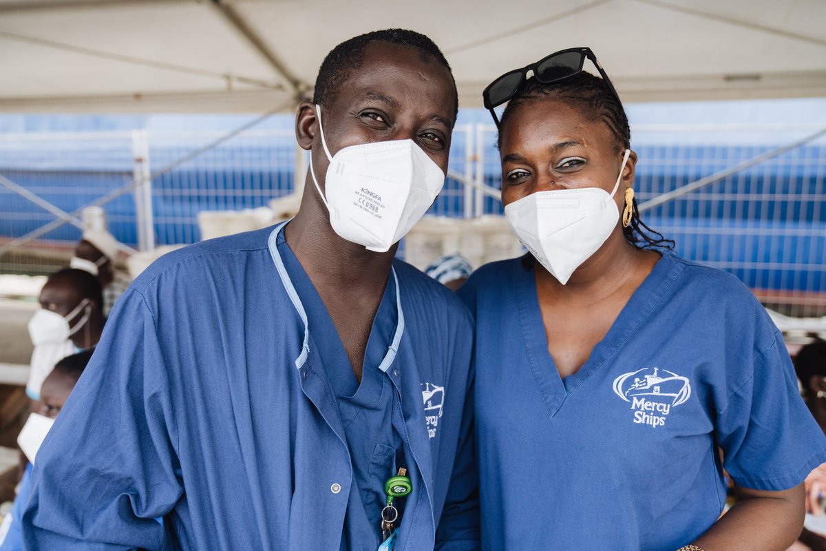 The Senegalese nationals who are working on the #AfricaMercy during the field service are absolutely invaluable to the mission of Mercy Ships. Thank you to every day crewmember bringing hope and healing to their country of #Senegal! #GlobalHealth #GiveBack #MercyShips