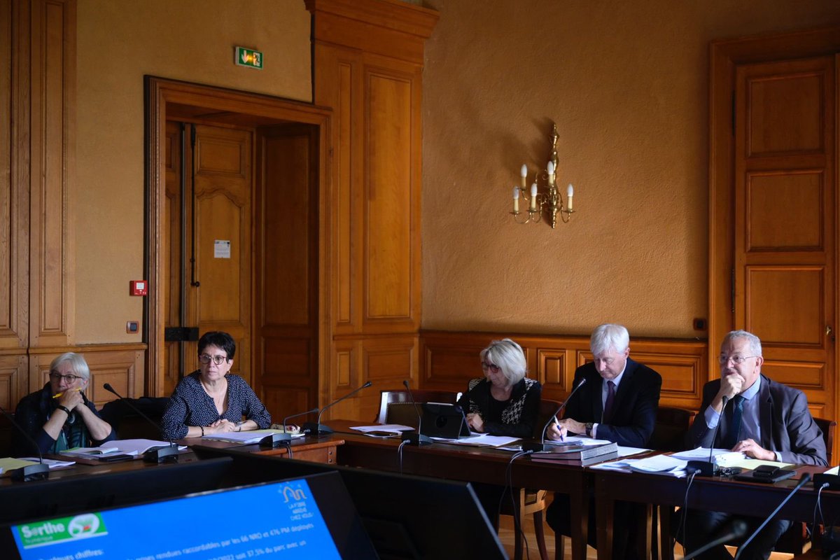 Département de la Sarthe tweet media