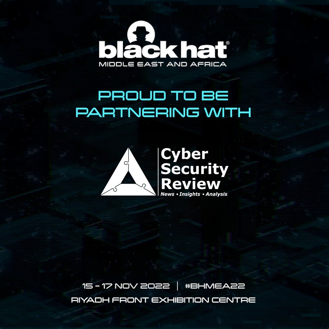 Blackhatmea's tweet image. Meet our media partners- @DBMCSR! 

This print and digital magazine is designed to encourage best practices &amp;amp; promote community dialogue in the cybersecurity industry. 🗝

Book your pass to attend #BHMEA22: blackhatmea.com/tickets

#cybersecurity #infosecevent