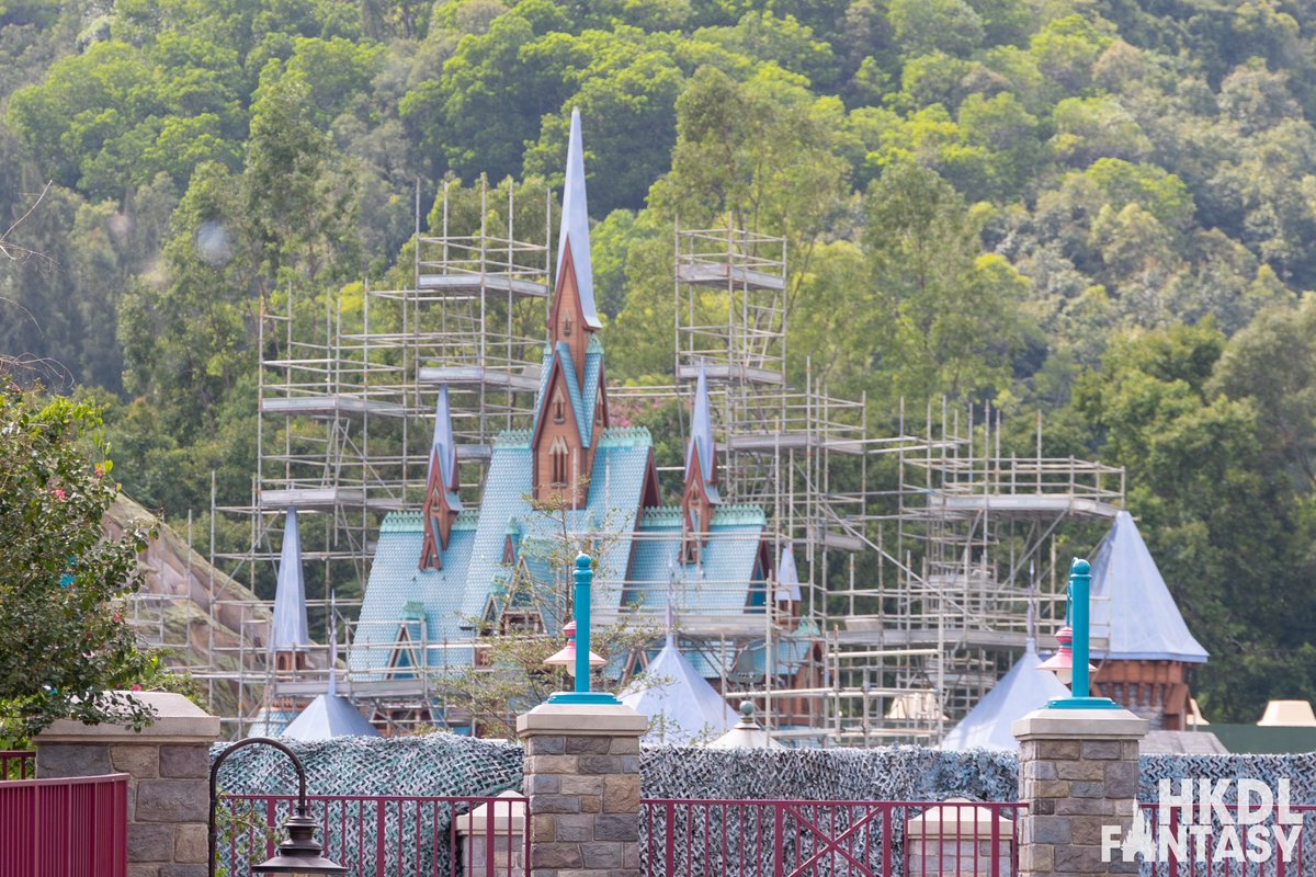 HKDL Fantasy on Twitter " ️ Finials have been added on top of some