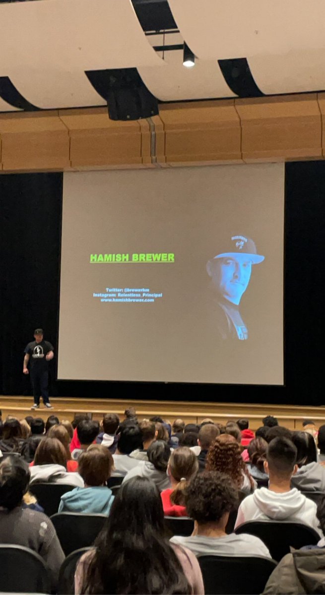 Thank you <a href="/brewerhm/">Hamish Brewer</a> for speaking to our Seniors today! <a href="/THEPatriotHS/">Patriot High School</a>