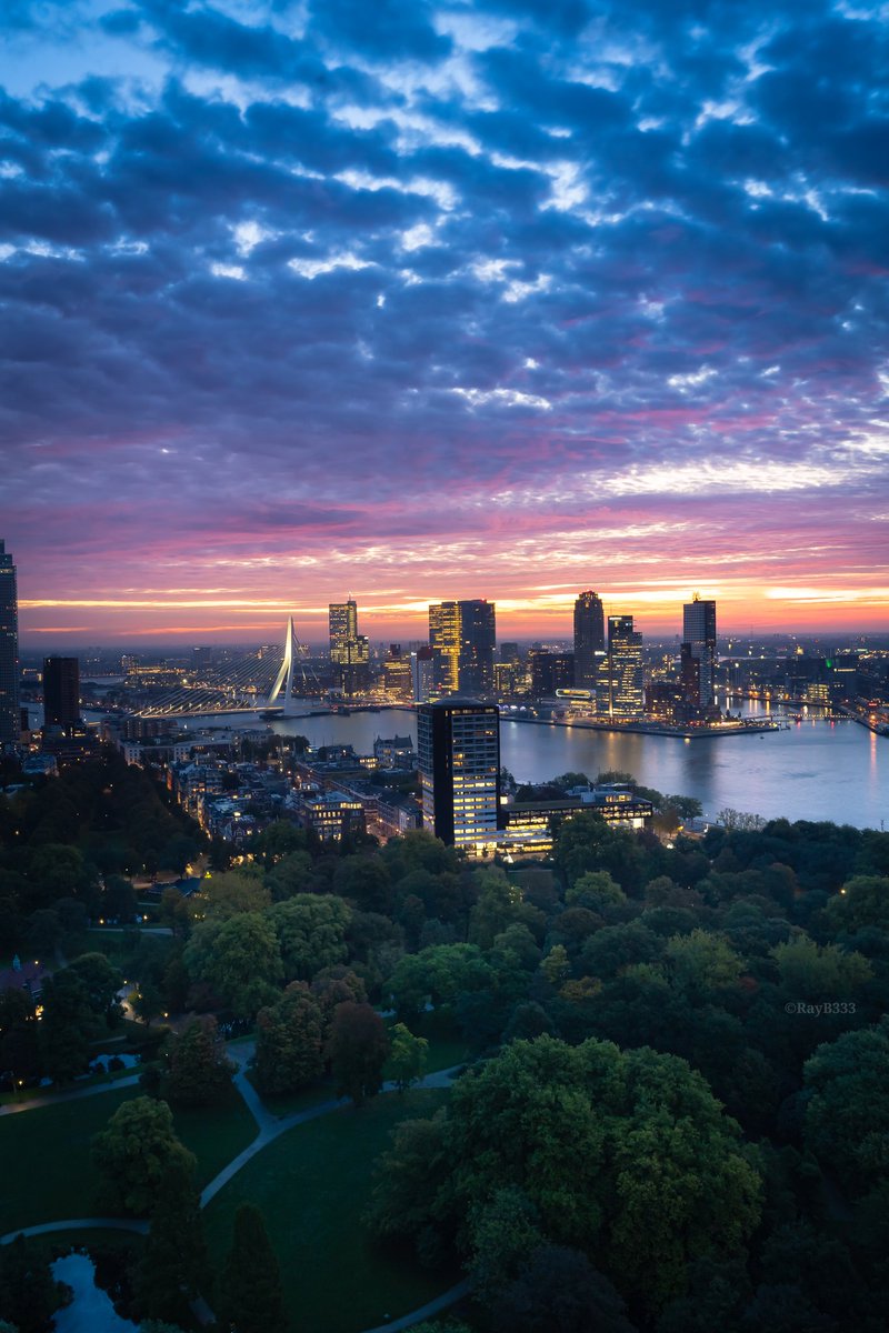 RayB333's tweet image. Early bird🐦 photoshoot @Euromast010 Afgelopen maandagochtend, met een geweldige zonsopkomst 😎. Special thanks to @Ariscaa en @Euromast010 voor mogelijkheid en gastvrijheid. Het blijft mooi vanaf deze Rotterdamse icoon 💥👊🏻 #rotterdam #sunrise #photography #cityscape #skyline