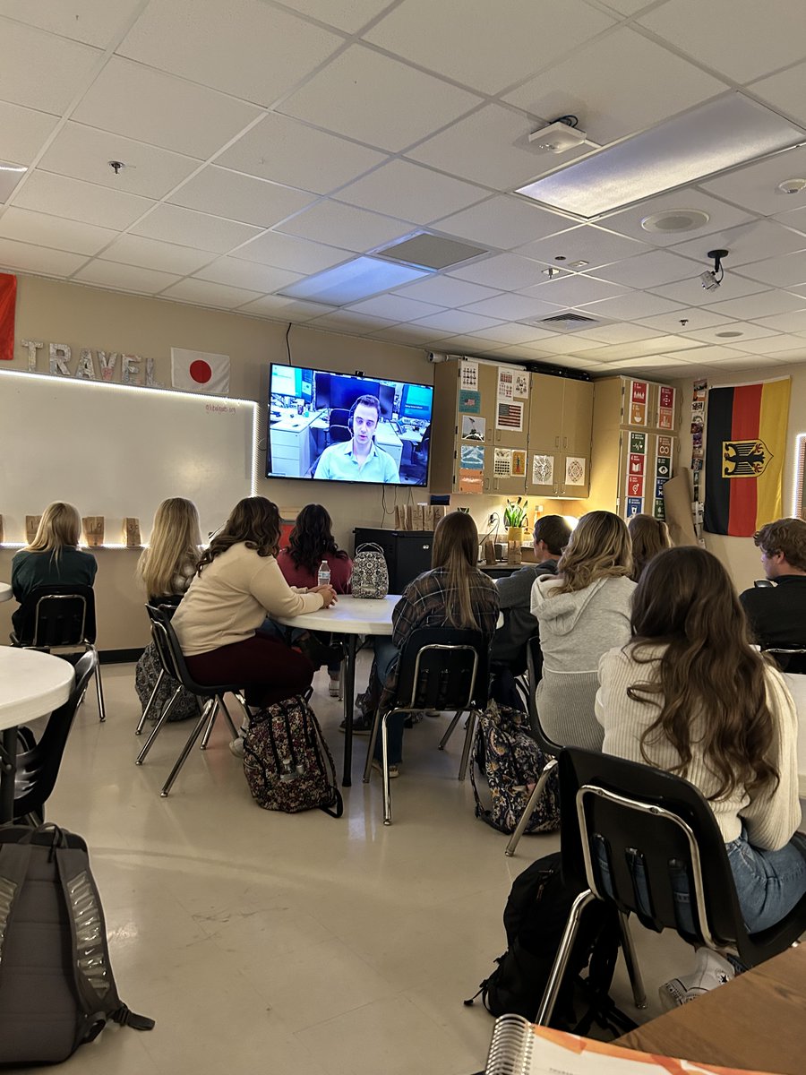 DrJillArmstrong's tweet photo. Thank you! Hosts: @ReachtheWorldco Keyli & Tim; @Citi Romain, Cathy, Megan & Kush for speaking with my classroom today! We appreciate that you took time out to talk to us ab your jobs, Citi, skills for jobs & more! #eforeducation #BelieveinGC #globaleducation https://t.co/3OiL5x3FsA