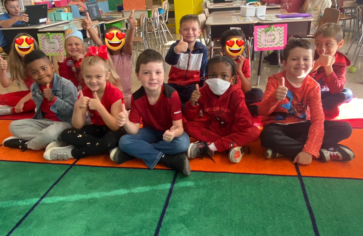 1stgradeMsWaugh's tweet photo. wearing red for respect… respect is a non-negotiable in our classroom! a respectful classroom is a happy classroom and a respectful world is a happy world! 💕 #thinkaboutothers @BcpsMTSS @CarynMouring https://t.co/2WabgQL2cz