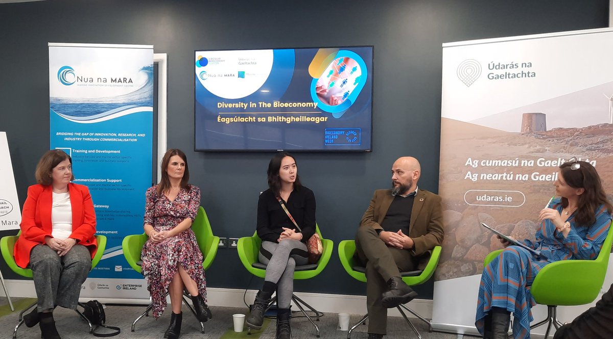 BioSquat's tweet photo. #bioeconomy @BlueBioeconomy: '@CharleneMVance talks about her PhD studies in the @AgrefineI project and her journey from an engineering background as part of our event for #BIW2022. Diversity in the Bioeconomy in Galway… https://t.co/3c1ZmHJNuo, see more https://t.co/2cIaV2S28v