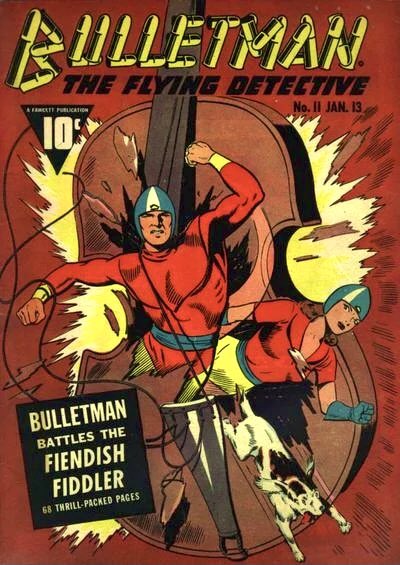 Podcast_Earth2's tweet photo. Our new episode is now available!
Join us for a fiddle about as we read from “Bulletman” 11, “Whiz Comics” 49 and “Action Comics” 146!
#dccomics #fawcettcomics #bulletman #vigilante https://t.co/dDWY7X24IV https://t.co/sJ42p0Fm3U