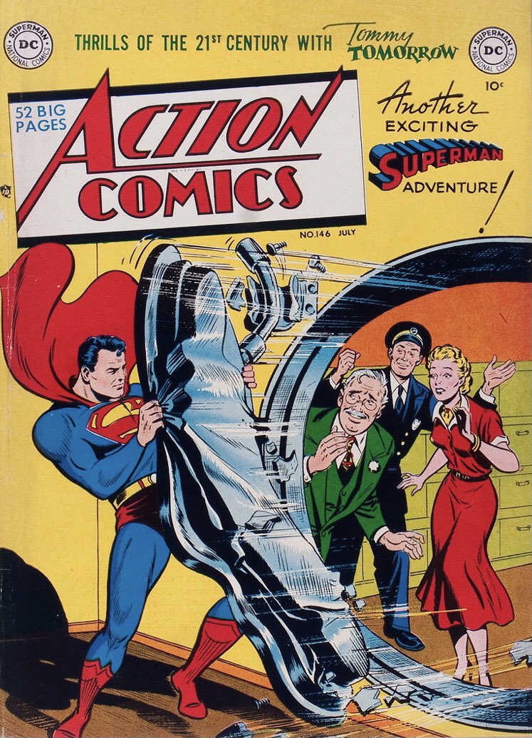 Podcast_Earth2's tweet photo. Our new episode is now available!
Join us for a fiddle about as we read from “Bulletman” 11, “Whiz Comics” 49 and “Action Comics” 146!
#dccomics #fawcettcomics #bulletman #vigilante https://t.co/dDWY7X24IV https://t.co/sJ42p0Fm3U