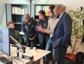 AaronNwu's tweet photo. Prof. Aaron Tshidzumba, e-Agro-Tourism CoLAB Administrator, together with the North-West University's Faculty of Humanities, visited the Centre for Digital Humanities in various universities across Europe. Read more here: https://t.co/z4xtgOy18U https://t.co/Luh7hwC7Qh