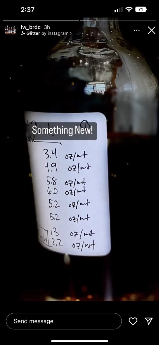 What could we be working on…hmm