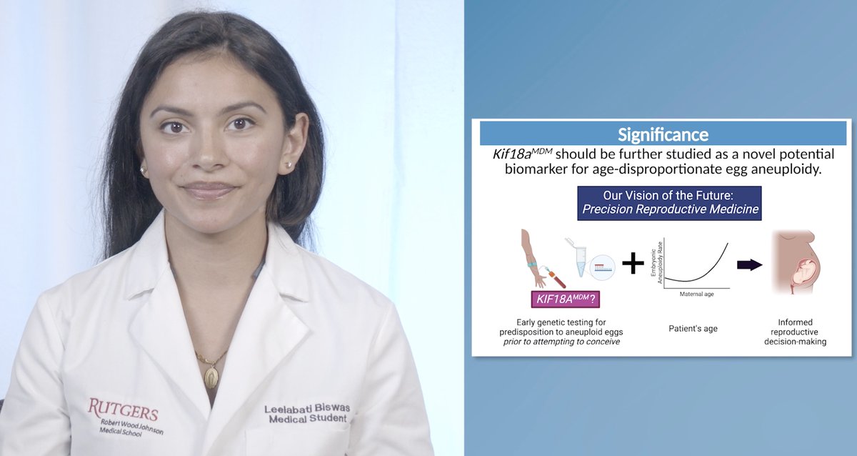I'm competing in the Semifinals of the American Medical Assn. Research Challenge 10/20-22!👶🧬
Access my 2-min talk on fertility genetics, "Decoding Pregnancy Loss: Validating a Novel Genetic Biomarker of Poor Egg Quality," for free in the Semifinals Hall: tinyurl.com/rcsf22