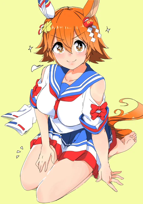 膝枕全力待機フクちゃん #ウマ娘 #お題箱 