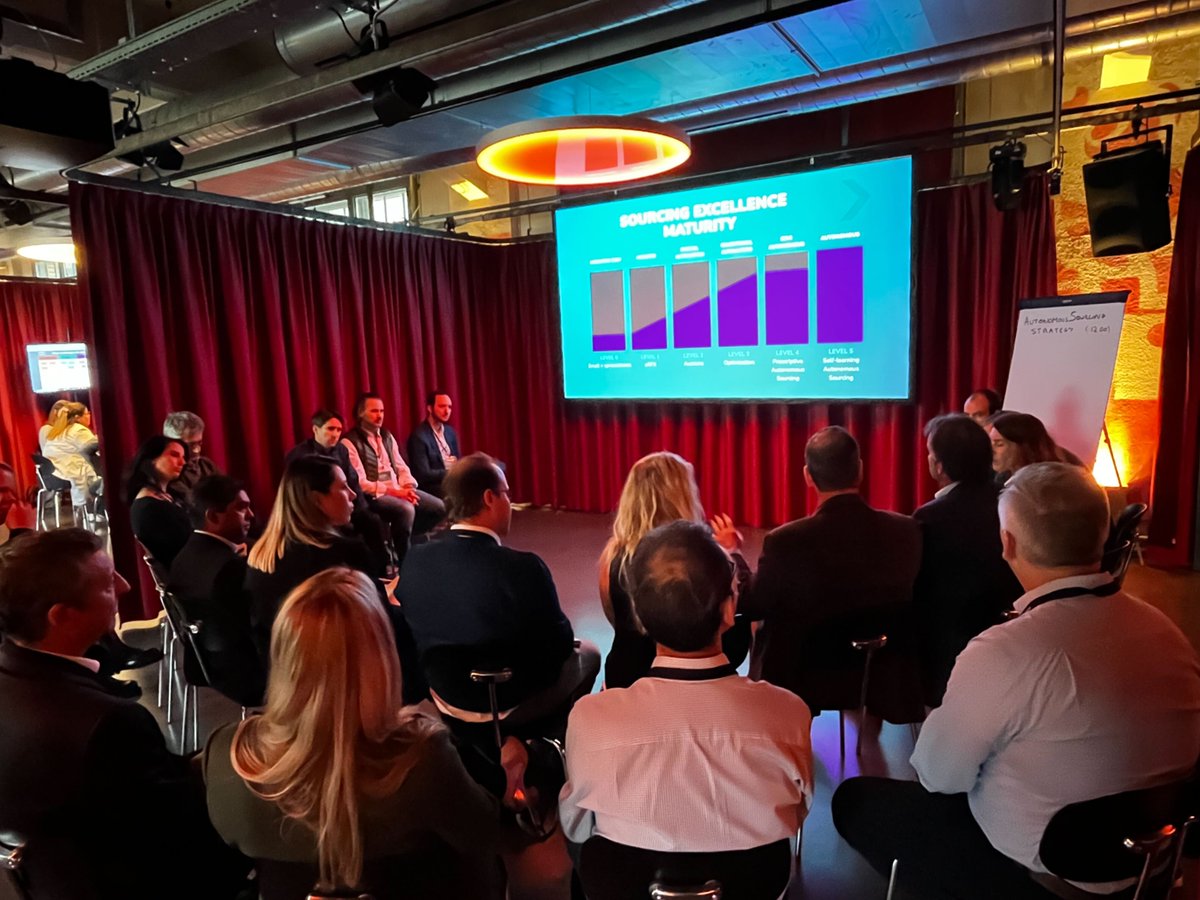 keelvar's tweet image. The Build-a-bot and Autonomous Sourcing Workshops are in full flow 🚀
What an amazing day so far at Keelvar Konnect 2022 in Zurich 🇨🇭

#keelvar #keelvarkonnect #sourcingoptimization #autonomoussourcing