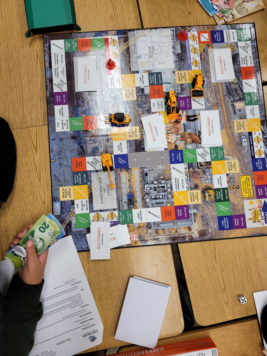 mcgwrdsb's tweet photo. Christina Shantz leading the learning in 7-1 and 7-3 today about the amazing opportunities in the construction industry @legacybuildersprogram! The students are so engaged and thankful for your support! https://t.co/dgSVR6Lh5O