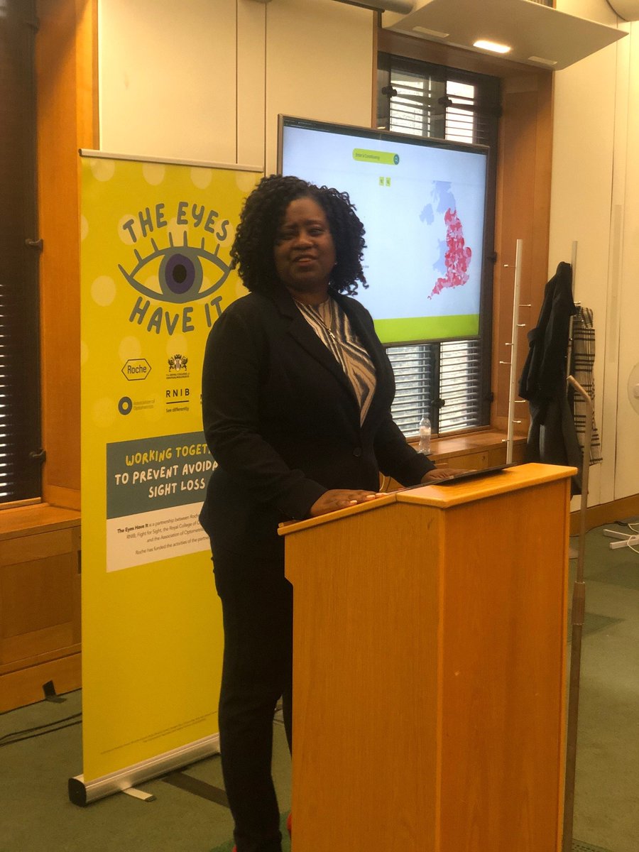 The_AOP's tweet photo. Delighted to be part of Westminster Eye Health Day in @UKParliament yesterday and hosted by @MarshadeCordova as part of the Eyes Have It partnership. 

@Roche, @MacularSociety, @FightforSightUK, @RNIB_campaigns and @RCOphth https://t.co/oXrll9lxYb