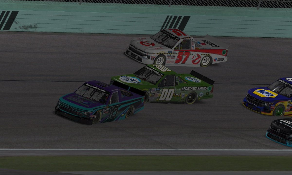 Fun race and solid run w/a top 10 last night with LTAC series managed by @NolanRempelRSTV , had a great long run truck and felt to make strides with driving hard on the short runs. Onto <a href="/AREAiRacing/">AREA iRacing</a> for tonight  <a href="/Mid_Ohio/">Mid-Ohio</a> for the <a href="/XRERacing/">XpertRacing eSports</a> gents.

🟩16th
🏁8th