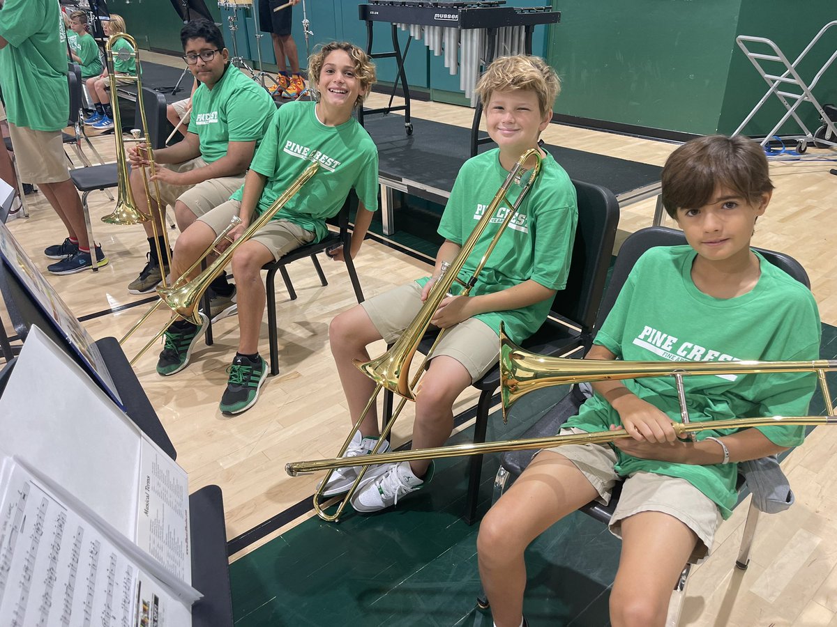PineCrestArts's tweet photo. #PCHomecoming pep rally in Boca today! Great job, Middle School #PCBand! #PCFineArts #PCPantherPride ๐โจ https://t.co/dEuQN6IFTu