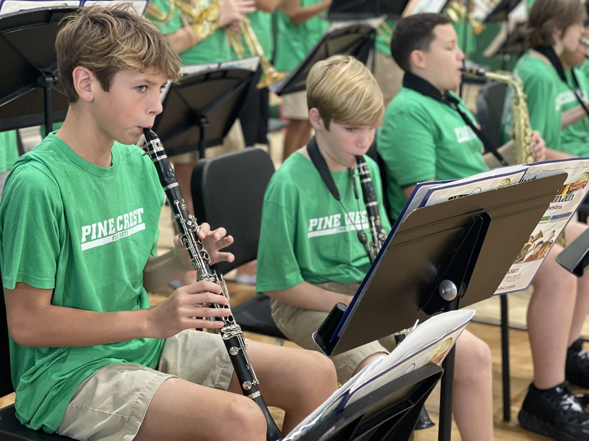 PineCrestArts's tweet photo. #PCHomecoming pep rally in Boca today! Great job, Middle School #PCBand! #PCFineArts #PCPantherPride ๐โจ https://t.co/dEuQN6IFTu