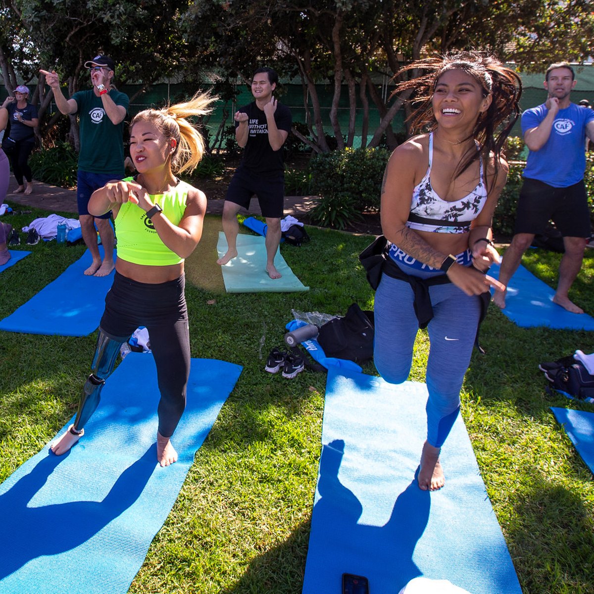 CAFoundation's tweet photo. This weekend, @GoEOSFit will host Yoga by the Bay in Bonita Cove! The 90-minute inclusive session supports individuals with physical challenges having access to sports and an active lifestyle.
Find your zen! https://t.co/L5RE17mJAM
#TeamCAF #CAFCommunityChallenge #eosfitness https://t.co/G9HyOYNfKq