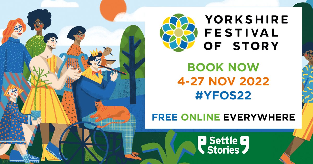 HinterlandsFest's tweet photo. ๐ฃ Yorkshire Festival of Story is back for 2022! Our friends at @settlestories have put together another brilliant programme of over 80 free talks, workshops & events and we couldn't be more excited...
๐๏ธ https://t.co/kS5noAfqma
#YFOS22 #YorkshireFestivalOfStory https://t.co/mW83mb2ZAs