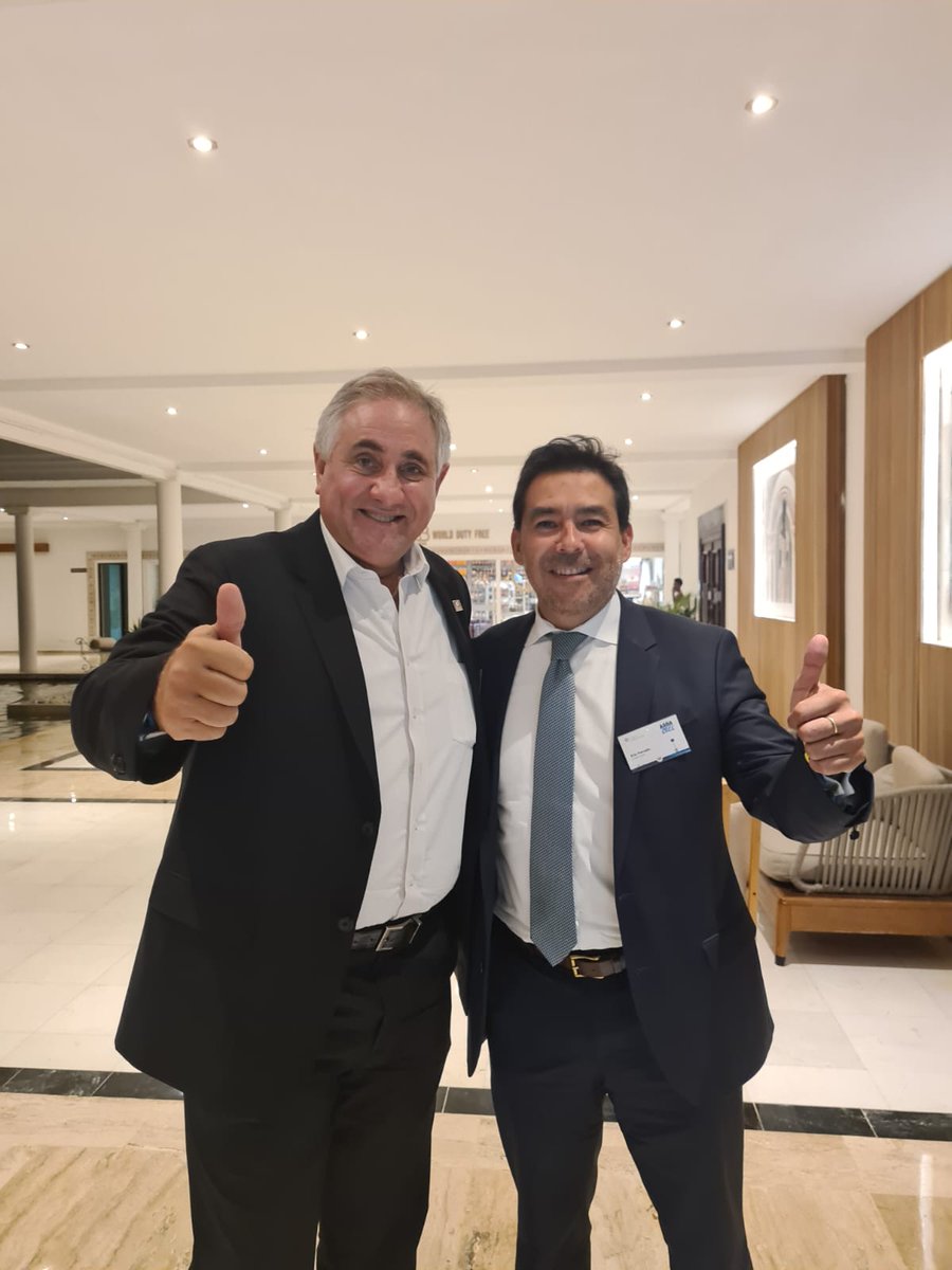 GTrettenero's tweet photo. Hablando de varios temas con Eric Parrado, Jefe y Gerente General del Departamento de Investigación  @el_BID  en la XXV Asamblea Anual de la Asociación de Supervisores Bancarios de las Américas A.C. y la Reunión de Alto Nivel 2022 @ASBAnews #RepublicaDominicana 🇩🇴 @FelabanOnline https://t.co/SK8Fx5z8Kz