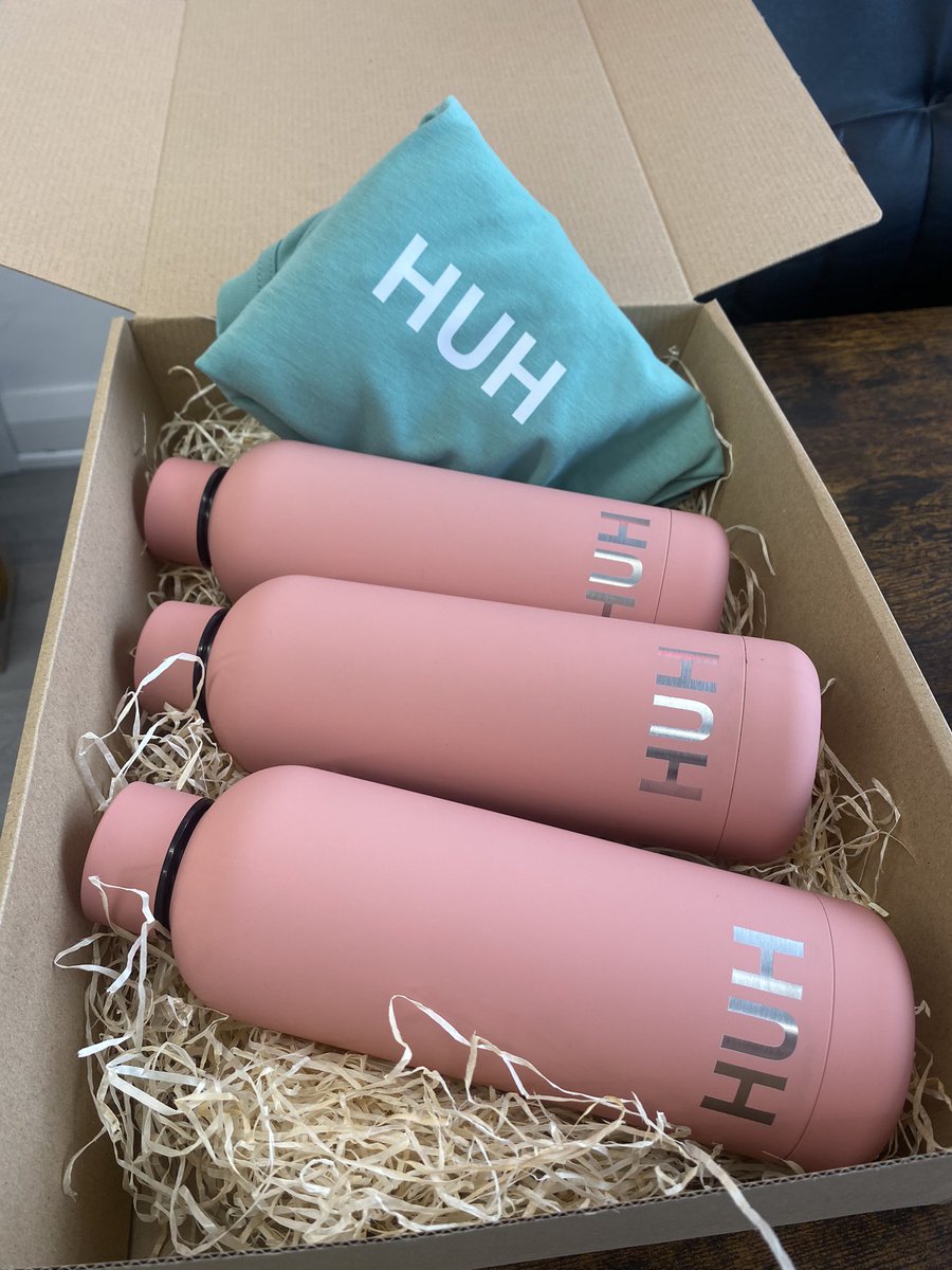 Twitter! With every single bottle deal we are throwing in a FREE HUH t-shirt. 3 bottles for €40 and a FREE t-shirt. 

Just include in the comments section what size you would prefer so we can try our best to accommodate you. 

Huhclothing.com