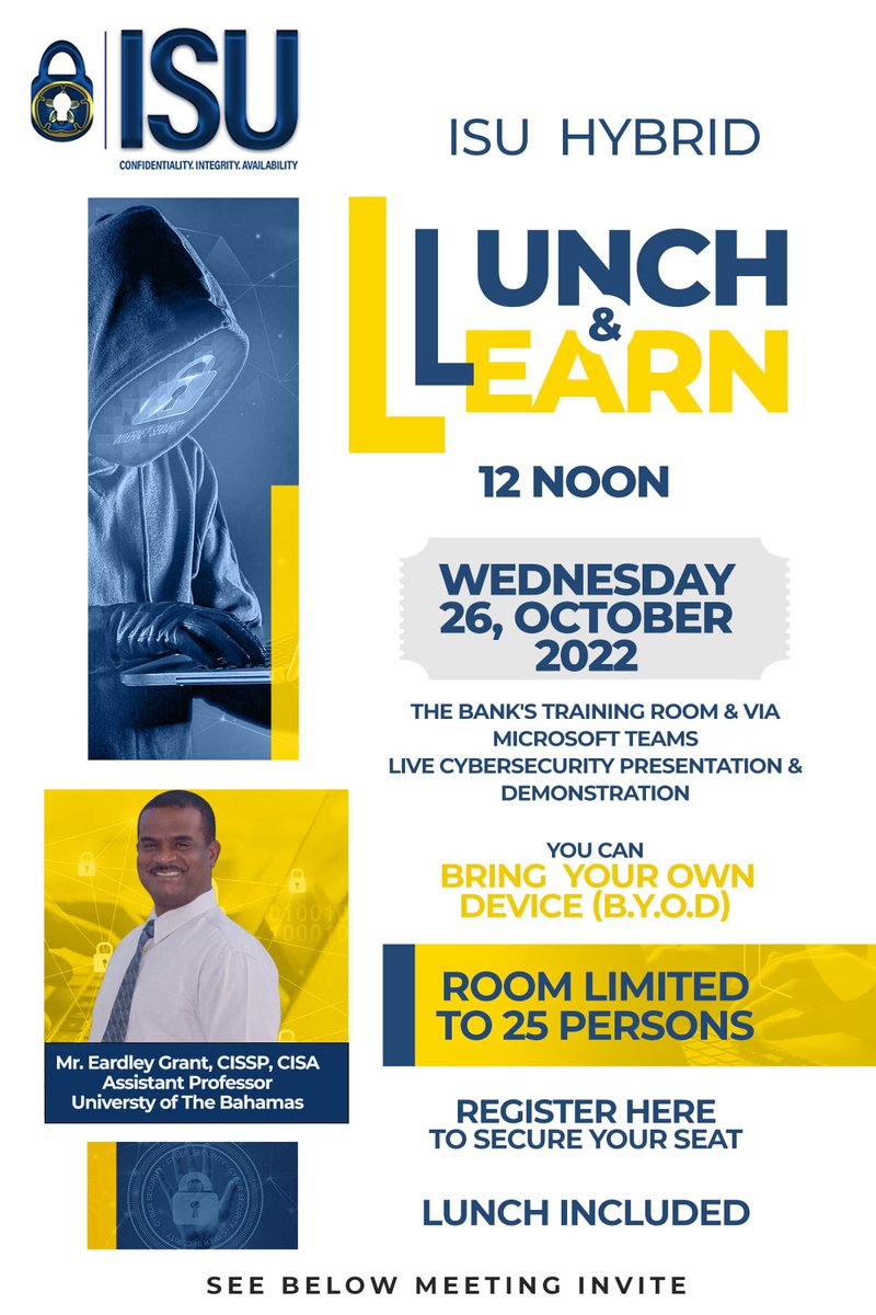 Lunch and Learn about Cybersecurity !