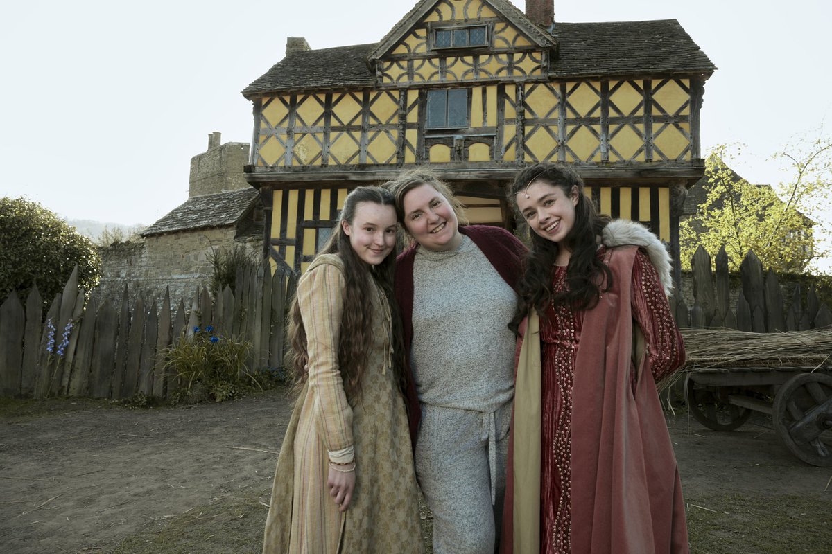 lenadunham's tweet image. I am lucky enough to say that I got to work with these magical people on a magical movie based on a magical book. If you haven't already, I hope you'll watch Catherine Called Birdy, available on @PrimeVideo.