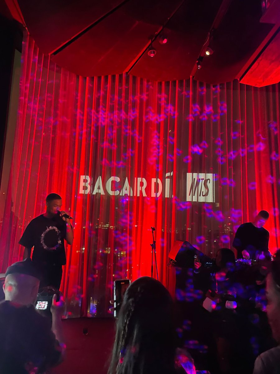 Wanna say thank you to everyone that pulled up last night 🥂 Big ups <a href="/NTSlive/">NTS Radio</a> and @Bacardi for having me too