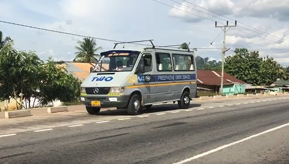 TWO_Services's tweet photo. Throwback to when our Sales Director, George, spotted one of our TWO Services vans in Ghana… repurposed as a minibus! You couldn’t make it up.
#twoservices #throwbackthursday #coincidence https://t.co/L1TjCxaVh9