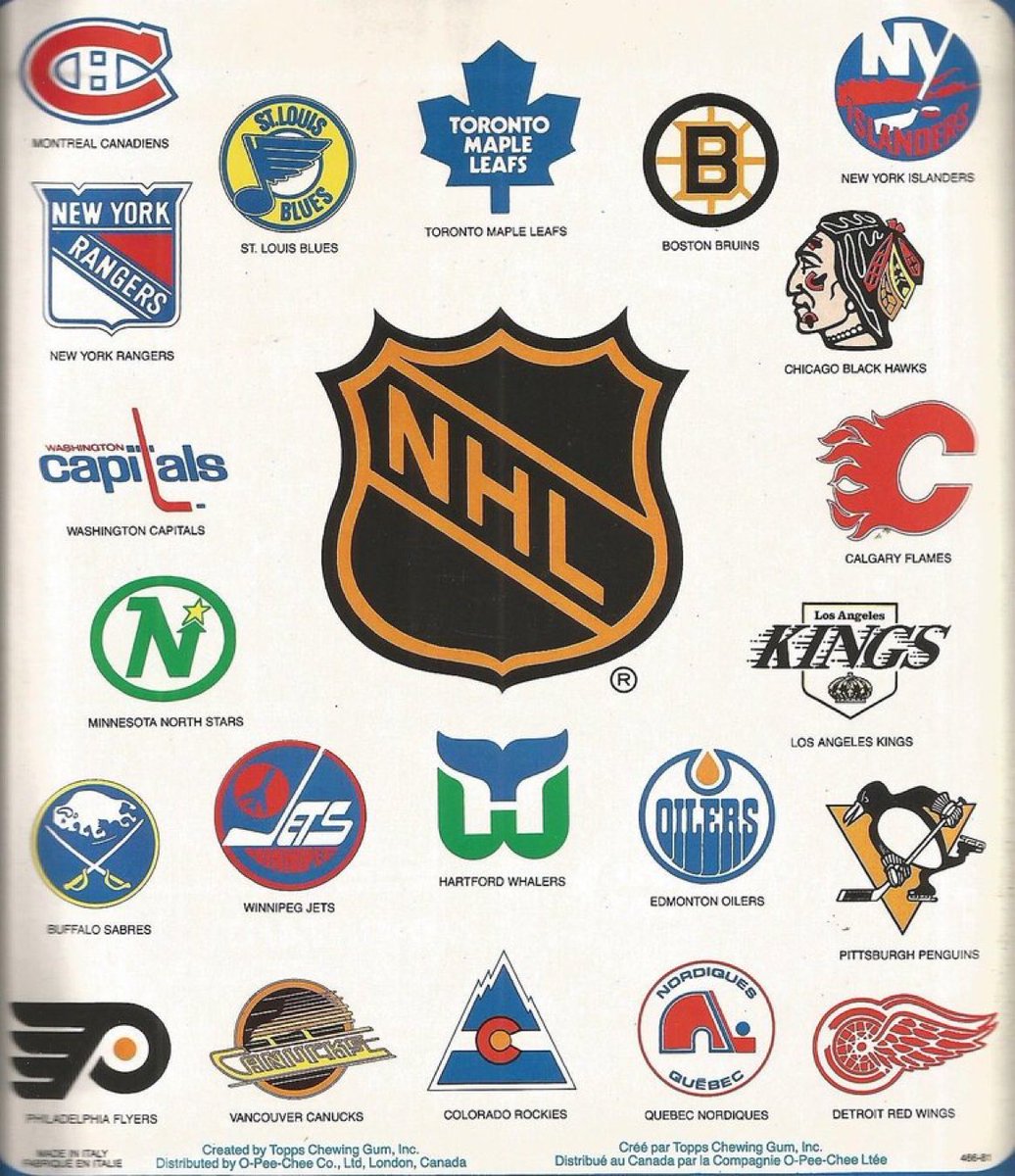 Super70sSports's tweet photo. Back when the NHL was not screwing around with its logo game … https://t.co/dmZ5eH3ksb