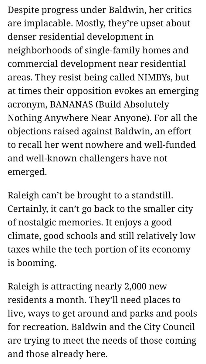 Listen to <a href="/newsobserver/">The News & Observer</a>. Re-elect <a href="/maryannbaldwin/">Mary-Ann Baldwin ☮️</a>, @melton4raleigh, <a href="/1stormie1/">The Art of Listening with Stormie Forte</a>, <a href="/Corey4DistrictC/">Corey Branch</a>, and <a href="/KnightforRal/">David Knight</a>.

But also don't listen to them and support <a href="/catlawson/">Cat Lawson</a> and <a href="/jkp_truman/">Jenn Truman</a>.

#ralpol