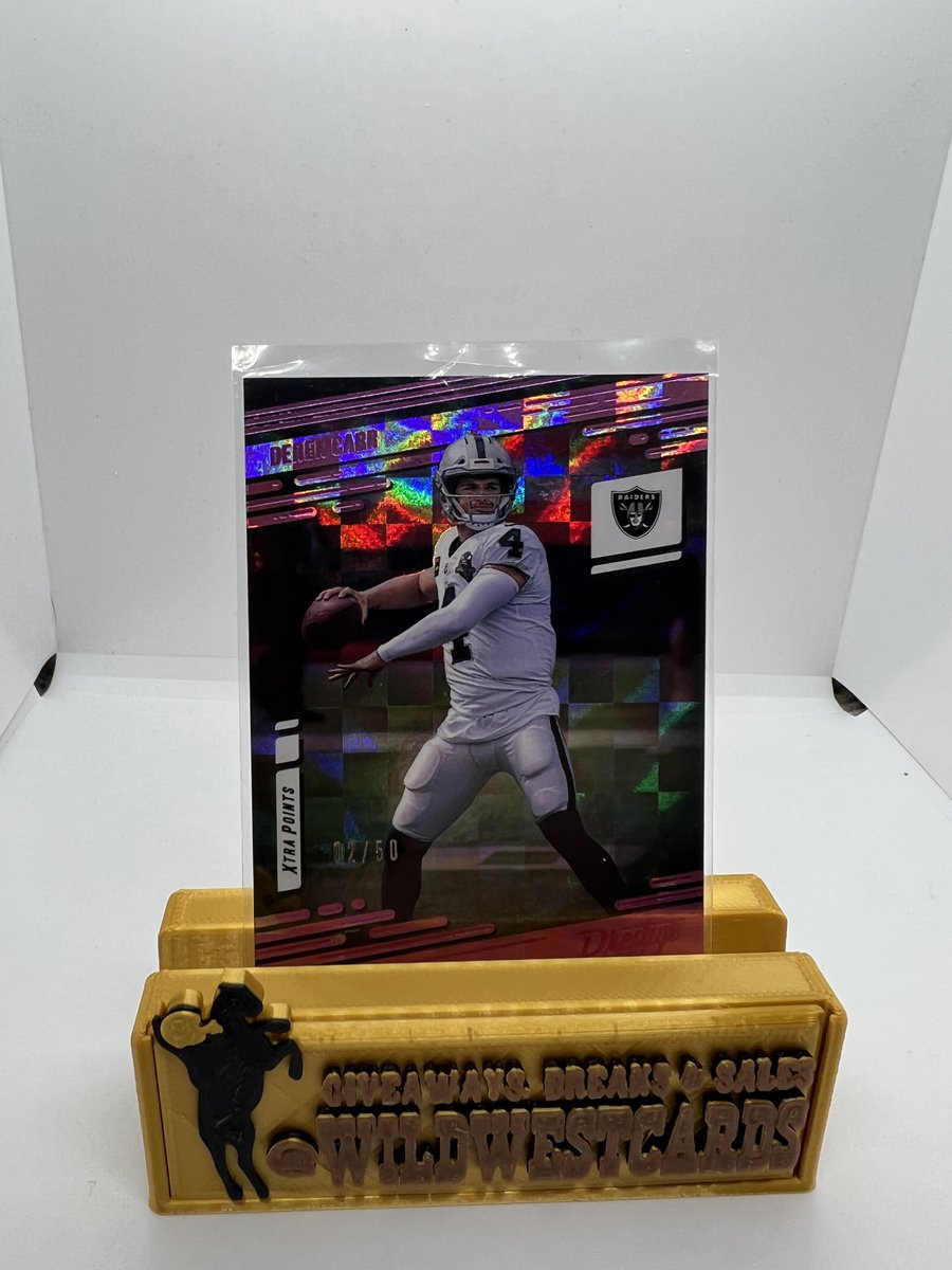 GIVEAWAY!

Derek Carr 02/50!

Simply Retweet, Like, and Follow!

#whodoyoucollect #thehobby #wildwestgiveaways #DerekCarr #RaiderNation #Raiders