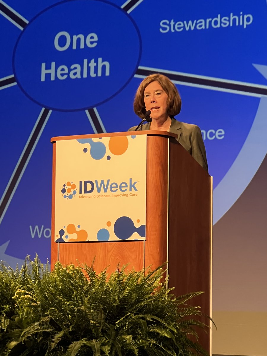 'We as leaders in ID need to focus on stewardship as it improves patient outcomes, not just decreases costs.' Dr. Helen Boucher (@hboucher3) talks about the vital action needed to combat the rising threat of #AMR. #IDWeek2022