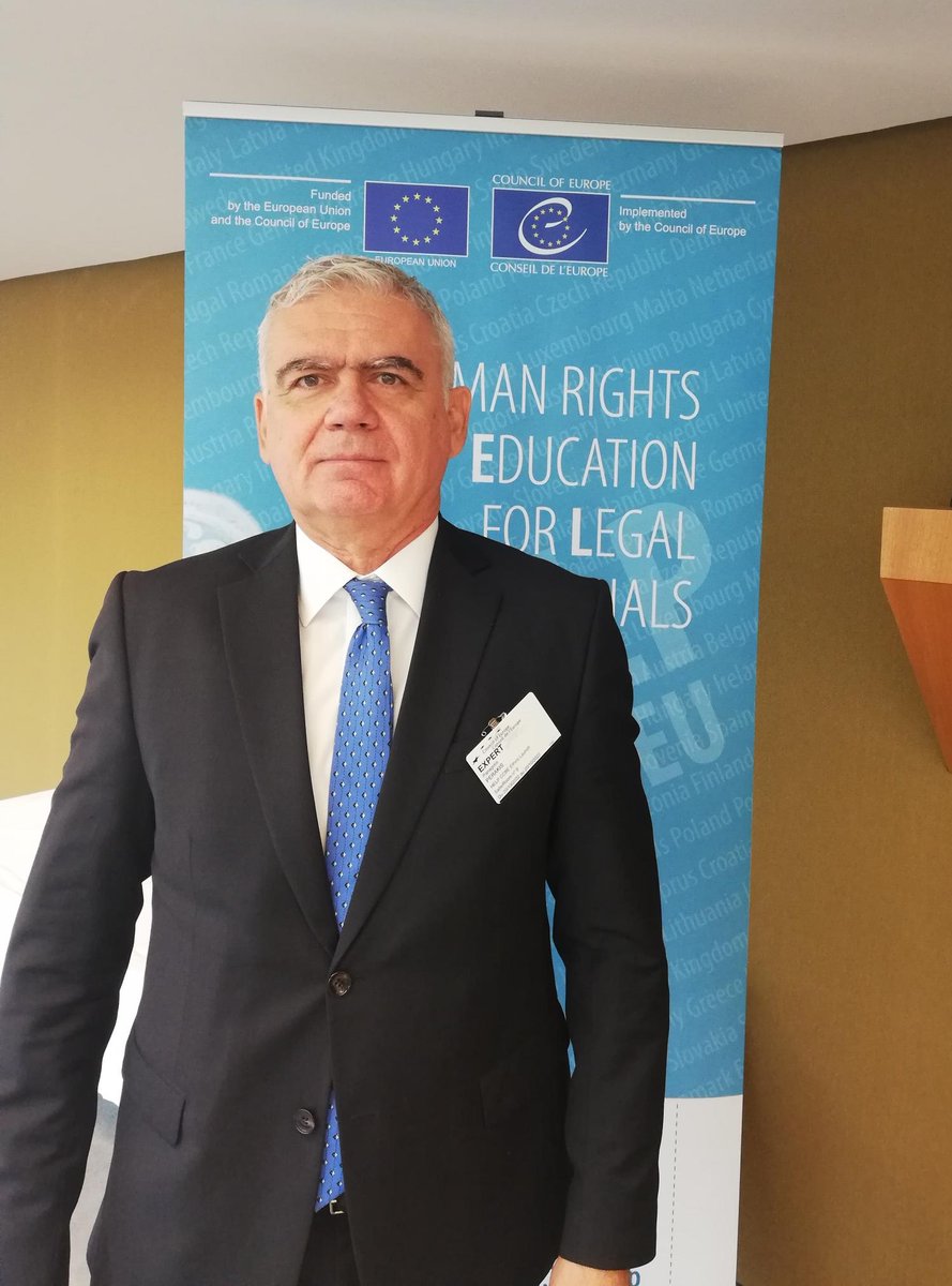 CCBEinfo's tweet photo. Lancement de la formation conjointe CCBE/HELP «Training course on ethics for lawyers » aujourd'hui à Strasbourg! Le vice-président du CCBE, Panagiotis Perakis, souligne que « la déontologie des #avocats sera toujours une priorité pour le CCBE ». https://t.co/HPTCAem5Yf
