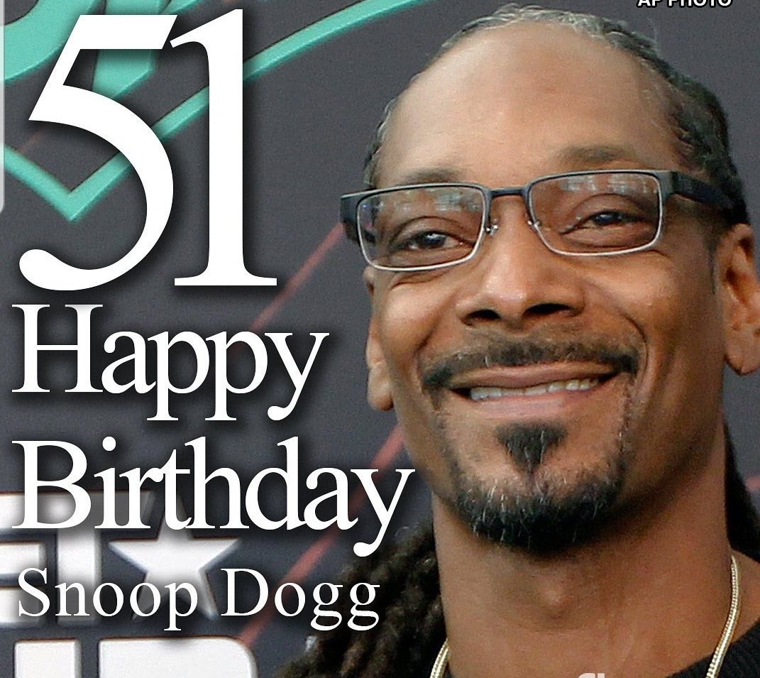 Happy 51st Birthday to Snoop Dogg 