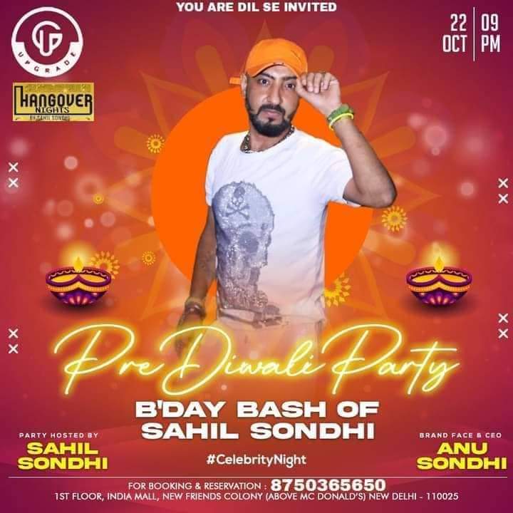 SuprModel_Sahil's tweet photo. #sahilsondhi #birthdaybash #birthdayparty #celebritynight #hangovernightsparty #grandbirthdaybash #saturdaynightlive #partykingsahilsondhi #hangovernights https://t.co/M4yVAHJA8v