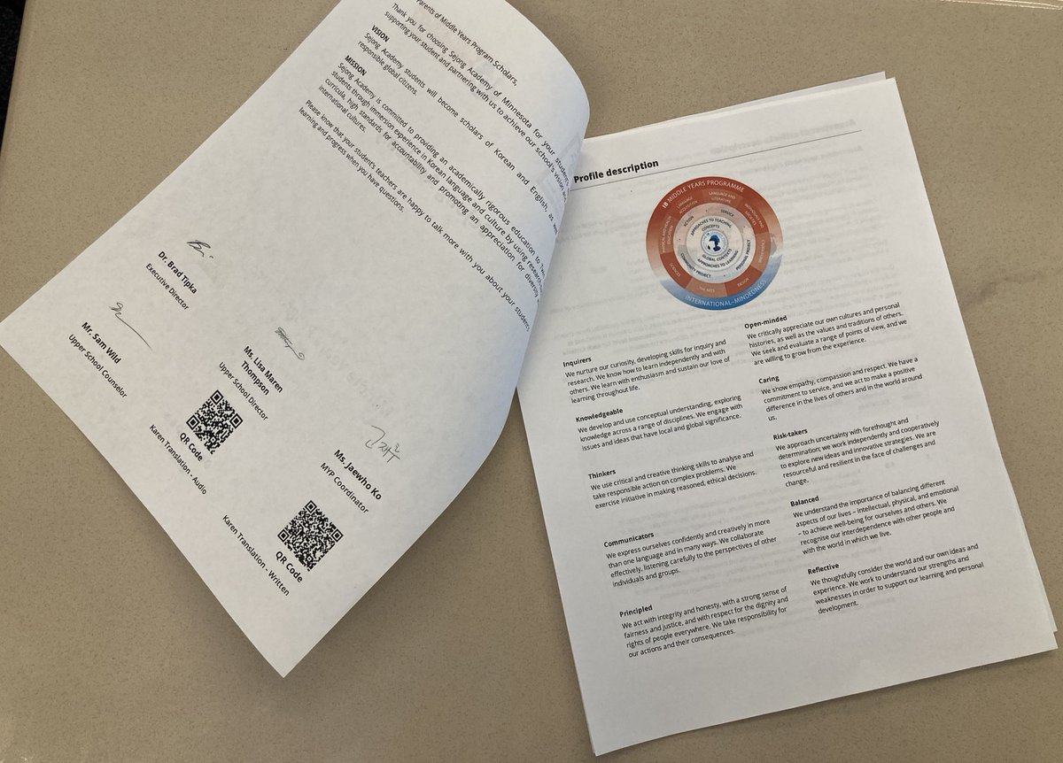 LMThompson___'s tweet photo. First ⁦@SejongTigers parent-teacher conferences as an authorized ⁦@ibmyp⁩, and using ⁦@toddle_edu⁩ to celebrate student achievement, educate parents, and describe school goals in more than one language! ⁦@iborganization⁩⁩ ⁦@MNIBSchools⁩ https://t.co/3oNvs5z1dh