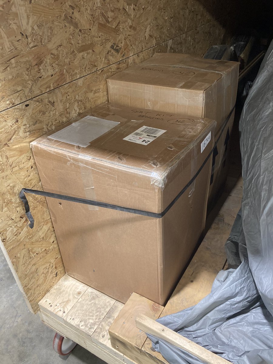 classiccarguru1's tweet photo. A little more wood butchering & the parts packages locate nicely into the crate for the antipodean journey
Car cover on & all buttoned up
Another @DowsettsCars #Tipo184
Ready to go😎
#InspiringOthers
#Imagineering
#BuildingDreams
#TipoCommunity https://t.co/kGOEGaz0IF