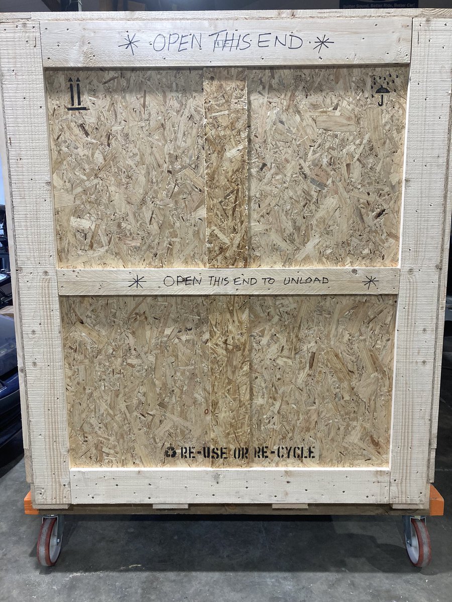 classiccarguru1's tweet photo. A little more wood butchering & the parts packages locate nicely into the crate for the antipodean journey
Car cover on & all buttoned up
Another @DowsettsCars #Tipo184
Ready to go😎
#InspiringOthers
#Imagineering
#BuildingDreams
#TipoCommunity https://t.co/kGOEGaz0IF