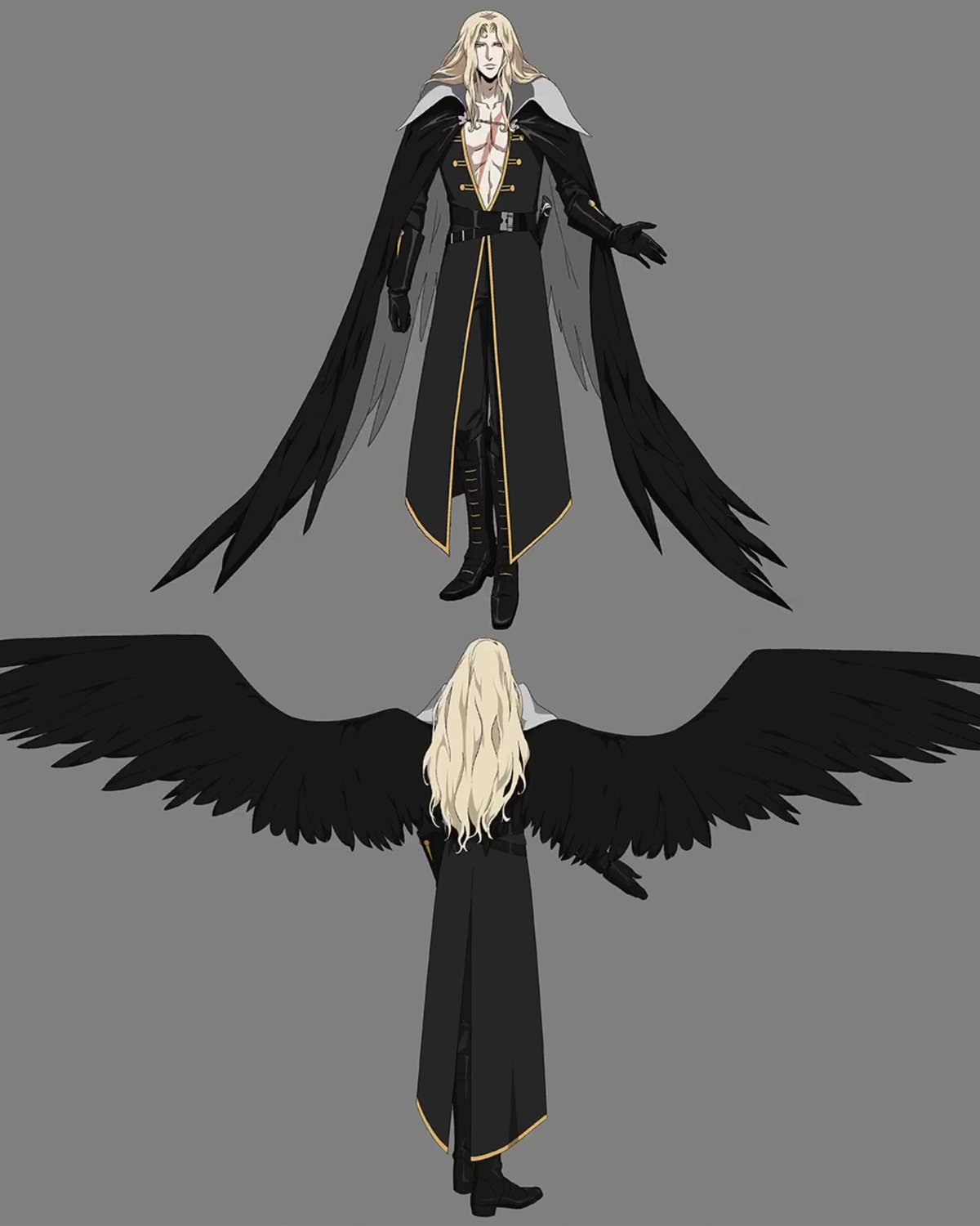 daily alucard ⚰️ NOCTURNE S2 JANUARY 16 on X: &ldquo;Model sheets for 