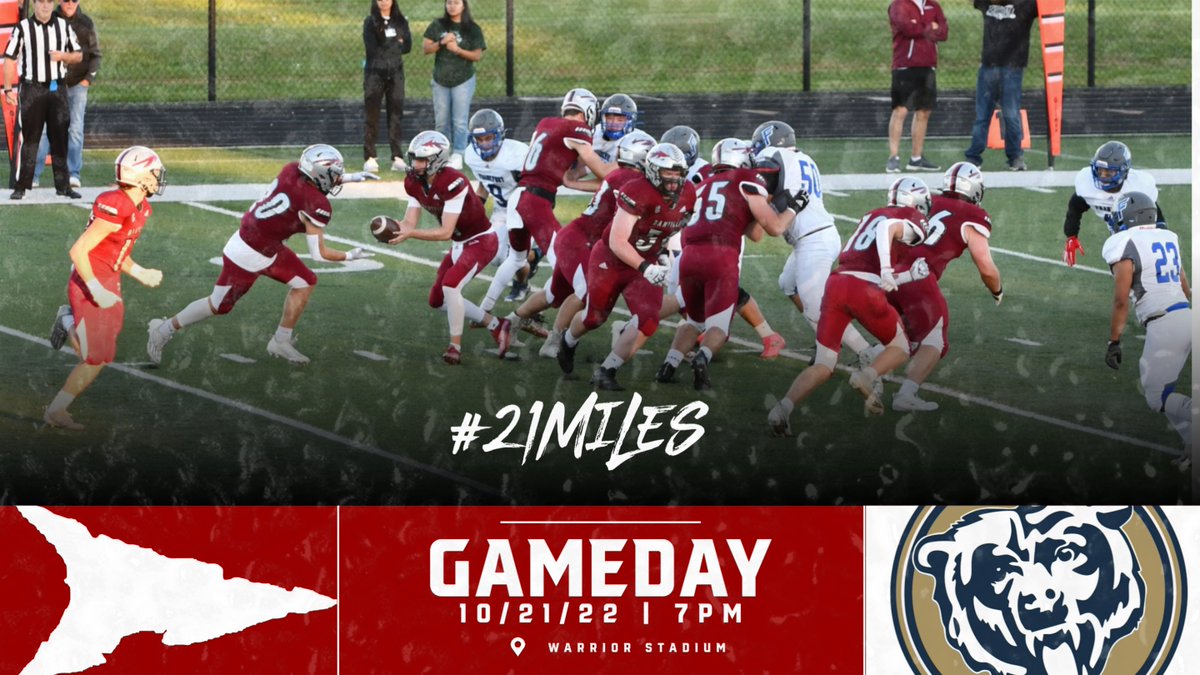 Wake Up Warrior Nation....IT IS GAMEDAY!!!!!!!!!!

🚨 <a href="/IHSAA1/">IHSAA</a> Sectional Round 1
🆚 <a href="/TriWestFootball/">Tri-West Football</a> 
📍 Warrior Stadium
⏲️ 7pm
🎟️  public.eventlink.com/tickets?t=2173…
📺 ihsaatv.org 

#21Miles #Dare2BeGreat