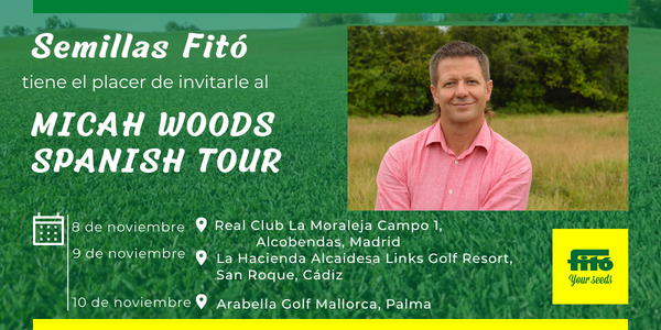SemillasFitoTG's tweet photo. 🆕 Los próximos días 8, 9 y 10 de noviembre Semillas Fitó, partner de la @AECG_es , llevará a cabo un encuentro con @asianturfgrass , el “MICAH WOODS SPANISH TOUR”. ⛳

https://t.co/3bieZissbZ vía @AECG_es https://t.co/EjApt90kAY